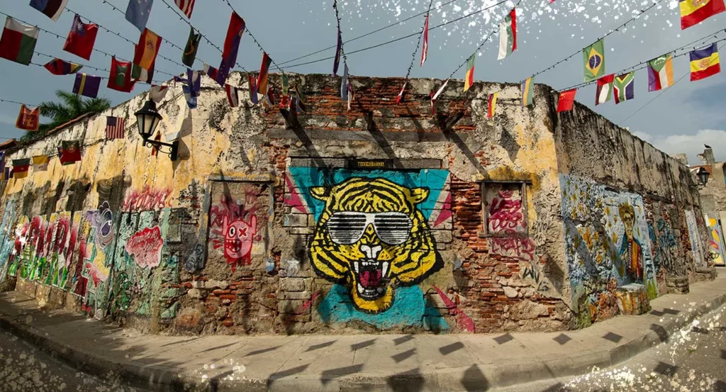 Pasaje Franco en Getsemaní Cartagena, espacio tradicional de convivencia barrial reconocido por su historia, vida comunitaria y arquitectura típica