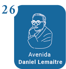 Avenida Daniel Lemaitre en Getsemaní, Cartagena, una vía moderna que marcó el cierre urbano del histórico barrio.