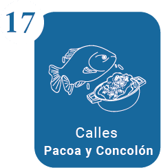 Las calles Pacoa y Concolón en Getsemaní, Cartagena, con fachadas coloridas que evocan su origen popular.