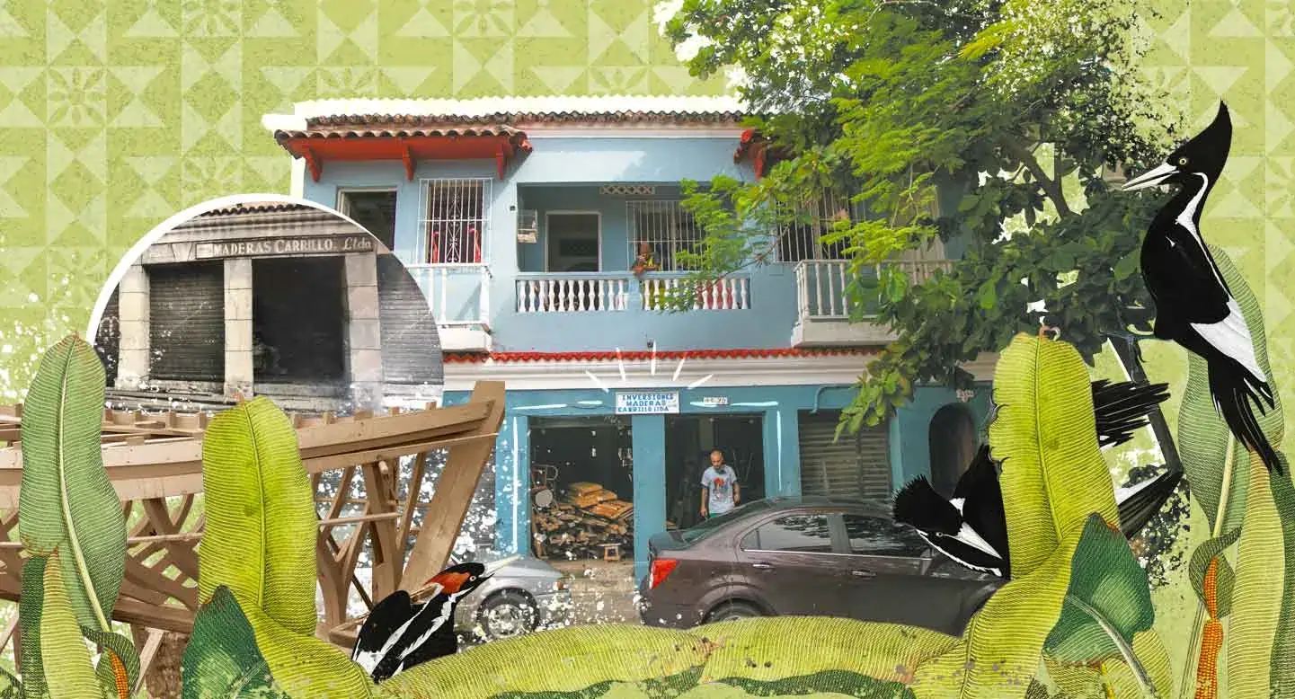 Maderas Carrillo en Getsemaní, negocio familiar con más de sesenta años dedicado a un oficio tradicional del barrio