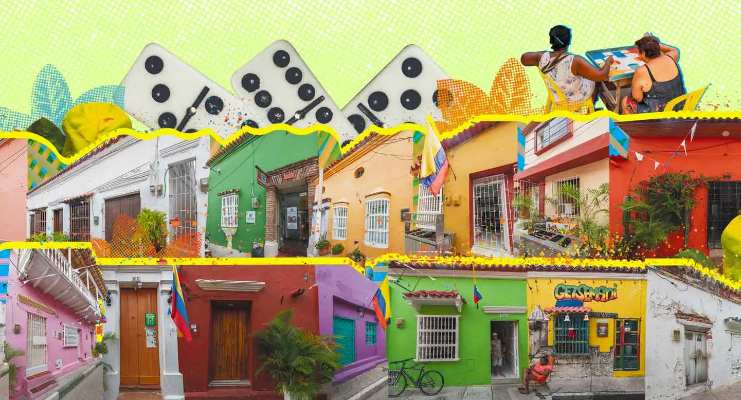 Callejón Ancho en Getsemaní, uno de los rincones más representativos del barrio