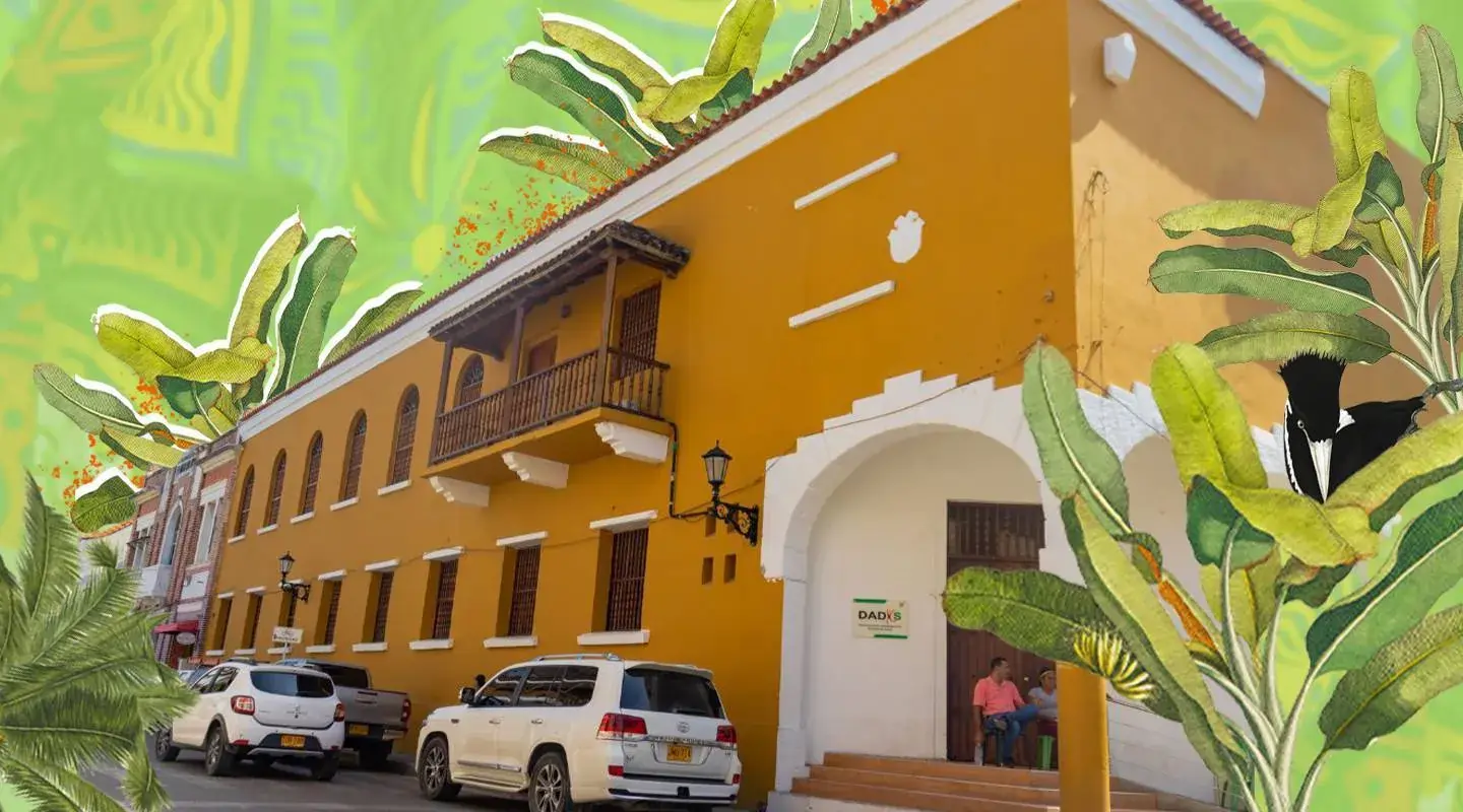 Antiguo predio de la Gótica de Leche y el Centro Fátima, hoy sede del DADIS en Cartagena, lugar histórico que fue origen del Hospital Infantil Casa del Niño